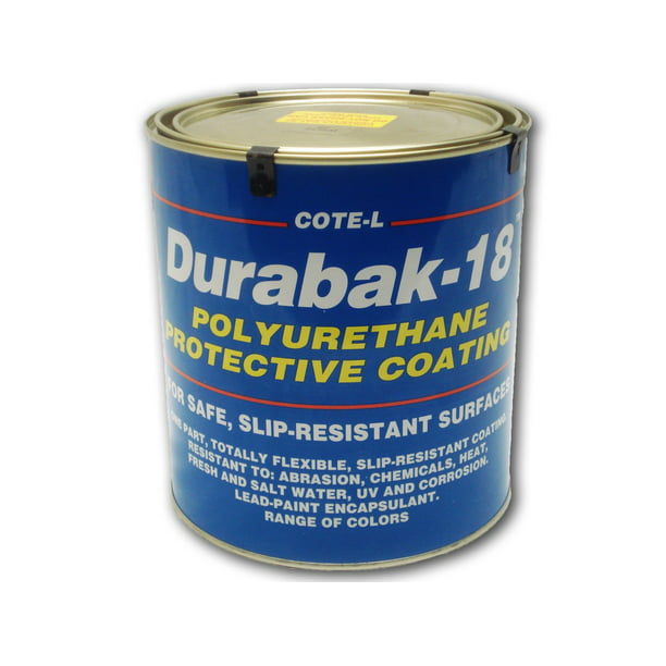 Durabak18 Textured-Gal-Non Slip Coating,Bedliner,Boat Deck,Construction-MED BLUE 